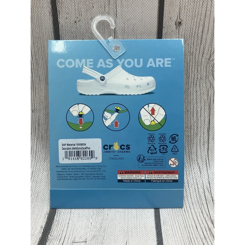 Crocs Sunny Days 5 pack‎ Jibbitz Charms